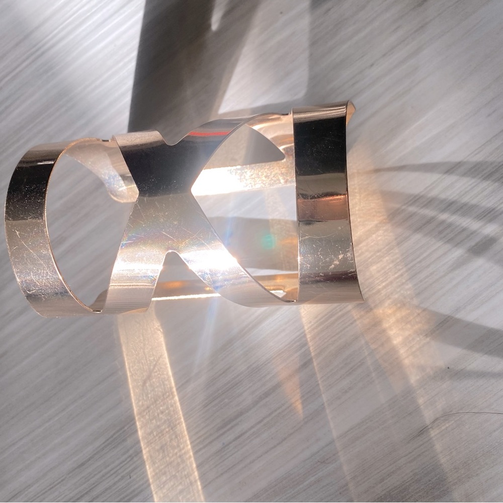 Gold Plated Cuff Bracelet